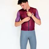 ES16 Fahrradtrikot Lightweight Supreme - Dunkelviolett