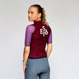 ES16 Fahrradtrikot Lightweight Supreme - Dunkellila