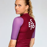 ES16 Fahrradtrikot Lightweight Supreme - Dunkellila