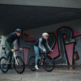 ES16 Winter Fahrradhose Supreme Unisex - mit Polster. Hellblau