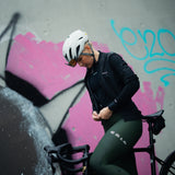 ES16 Langärmliges Supreme Fahrradfleece Unisex. Dunkelblau.