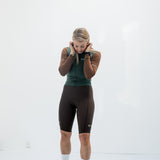 ES16 Supreme Langarmtrikot. Grün / Braun