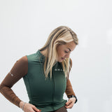 ES16 Supreme Langarmtrikot. Grün / Braun