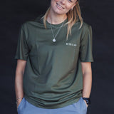 ES16 Basic-T-Shirt - Armeegrün.