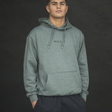 ES16 Lässiger Hoodie in meliertem Grün