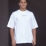 ES16 Oversized-T-Shirt Weiß
