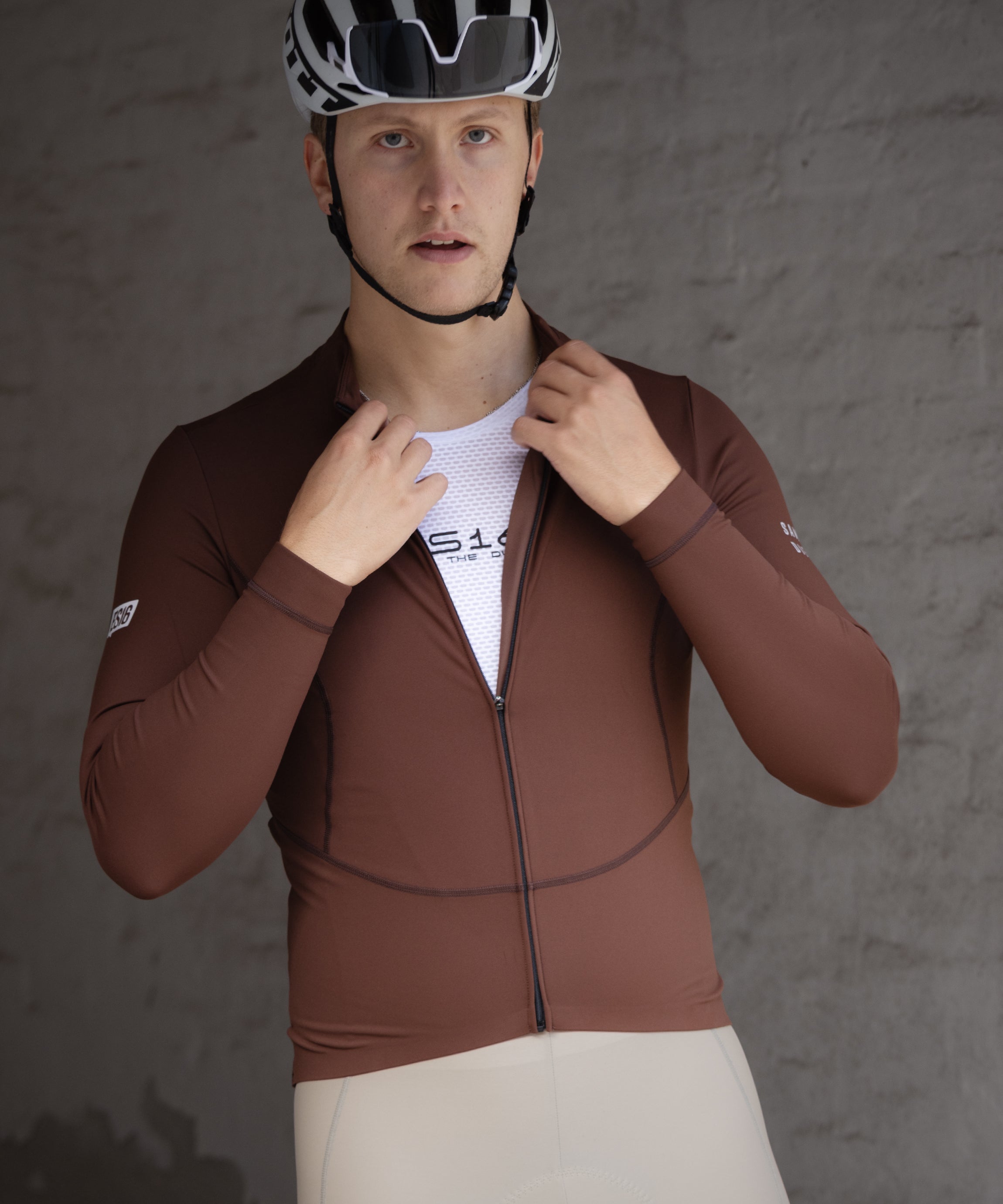 ES16 Thermal-Fleece-Radtrikot. Shaved Chocolate