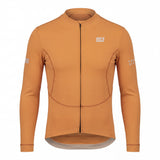 ES16 Thermo-Fleece-Radtrikot. Brauner Zucker