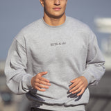 ES16 Casual-Sweatshirt Oxford-Grau