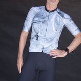 ES16 Razor Fahrradtrikot - Poly Wine red