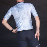 ES16 Razor Fahrradtrikot - Poly Wine red