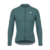 ES16 Thermal-Fleece-Radtrikot. Deep Sea