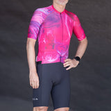 ES16 Razor Radtrikot - Marmorrosa