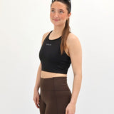 ES16 Performance Tights Dunkelbraun mit Taschen an der Seite