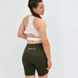 ES16 Performance Tights Armeegrün mit Taschen an der Seite