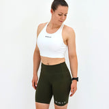 ES16 Performance Tights Armeegrün mit Taschen an der Seite