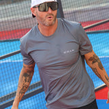 ES16 Klassisches T-Shirt Grau