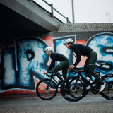 ES16 Langarm-Radsport-Fleece Supreme. Schwarz