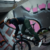 ES16 Langarm-Radsport-Fleece Supreme. Schwarz