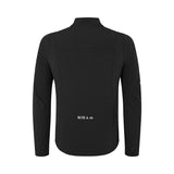 ES16 Windweste Mikrofaser. Schwarz
