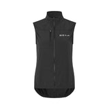 ES16 Windweste Mikrofaser. Schwarz