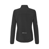 ES16 Windweste Mikrofaser. Schwarz