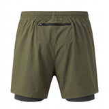 ES16 Performance-Shorts mit Innenshorts. Black