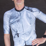 ES16 Razor Fahrradtrikot - Poly Wine red