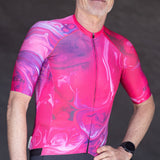 ES16 Razor Radtrikot - Marmorrosa
