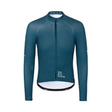 ES16 Langarm-Radtrikot Pro Temps. Petroleum