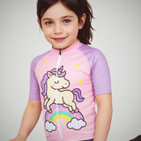 ES16 Kinder-Radtrikot - Einhorn