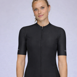 ES16 Supreme Fahrradtrikot. Schwarz