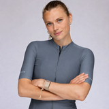 ES16 Fahrradtrikot Supreme. Grau Blau