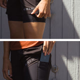 ES16 Performance-Shorts mit Innenhose. Black