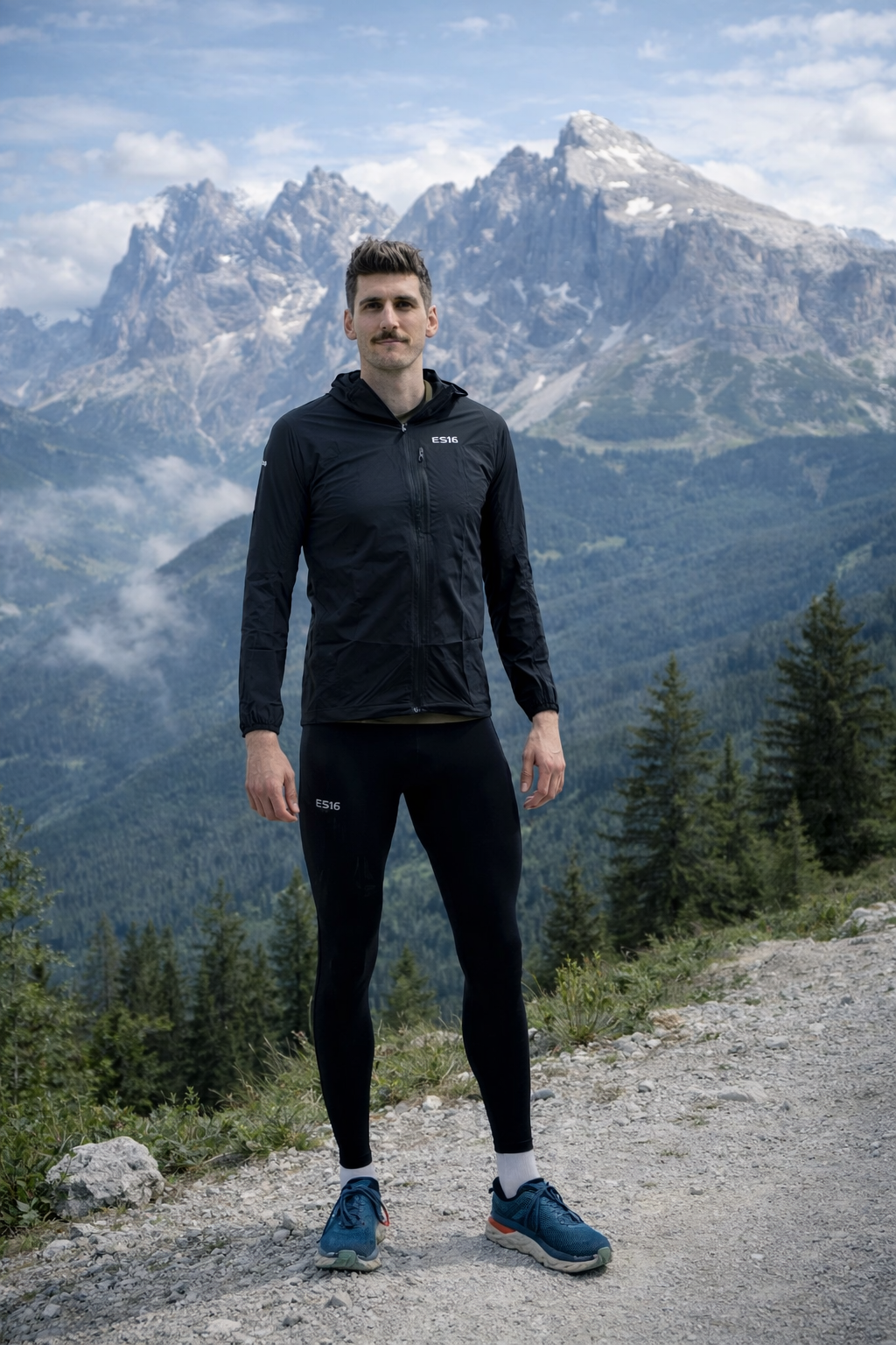ES16 Laufjacke Supreme, Schwarz, Lifestyle, 002