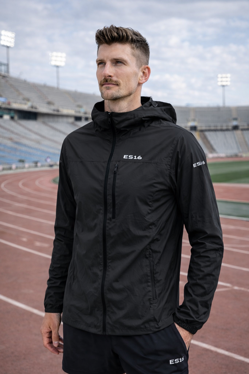 ES16 Laufjacke Supreme, Schwarz, Lifestyle, 001
