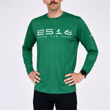 ES16 Laufshirt LS – Performance Merino Blend Green