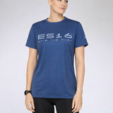 ES16 Laufshirt – Performance Merino Blend Blue
