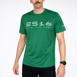ES16 Laufshirt – Performance Merino Blend Grün
