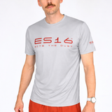ES16 Laufshirt – Performance Merino Blend Grau
