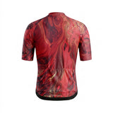ES16 Razor-Radtrikot - Marble Rosso