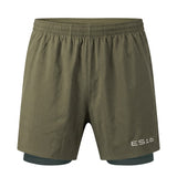 ES16 Performance-Shorts mit Innenshorts. Black