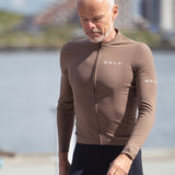 ES16 Supreme Langarmtrikot. Mokka