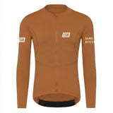 ES16 Thermo-Fleece-Radtrikot. Brauner Zucker