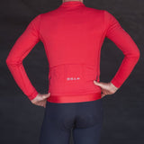 ES16 Supreme Langarmtrikot. Braun / Sand