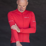ES16 Supreme Langarmtrikot. Braun / Sand