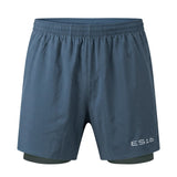 ES16 Performance-Shorts mit Innenshorts. Black