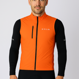 ES16 Windweste Mikrofaser. Schwarz