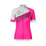 ES16 Fahrradtrikot Damen Elite Diagonal Pink