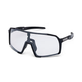 ES16 Enzo Fahrradbrille. Schwarz mit photochromer Linse.